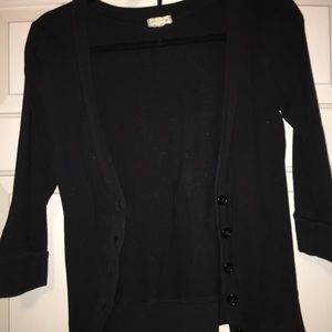Women’s black cardigan